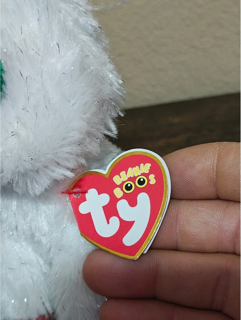 Ty Beanie Boos Snowfall The Christmas Unicorn 7